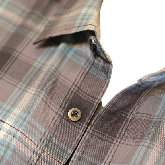 JKL Long Sleeve Plaid Buttom Up Shirt sz XXL - Picture 3 of 12